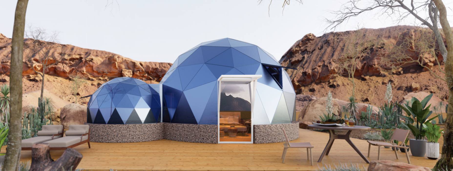 岑巩县球形智能光伏玻璃星空房